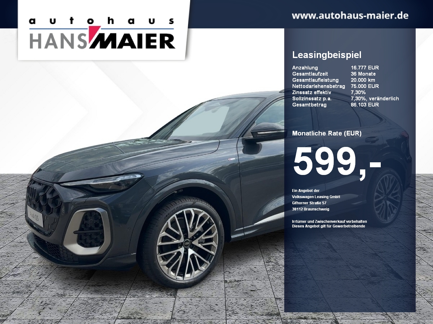 Q5 Sportback TDI quattro edition one S tronic VC