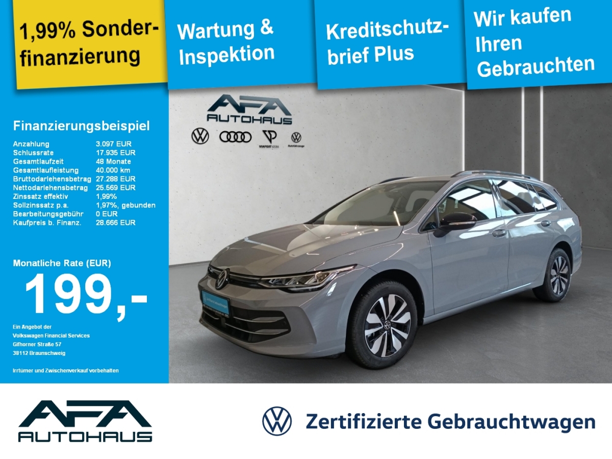Golf VIII Var. 2.0 TDI GOAL AHK*NAV*ACC*App-Con.
