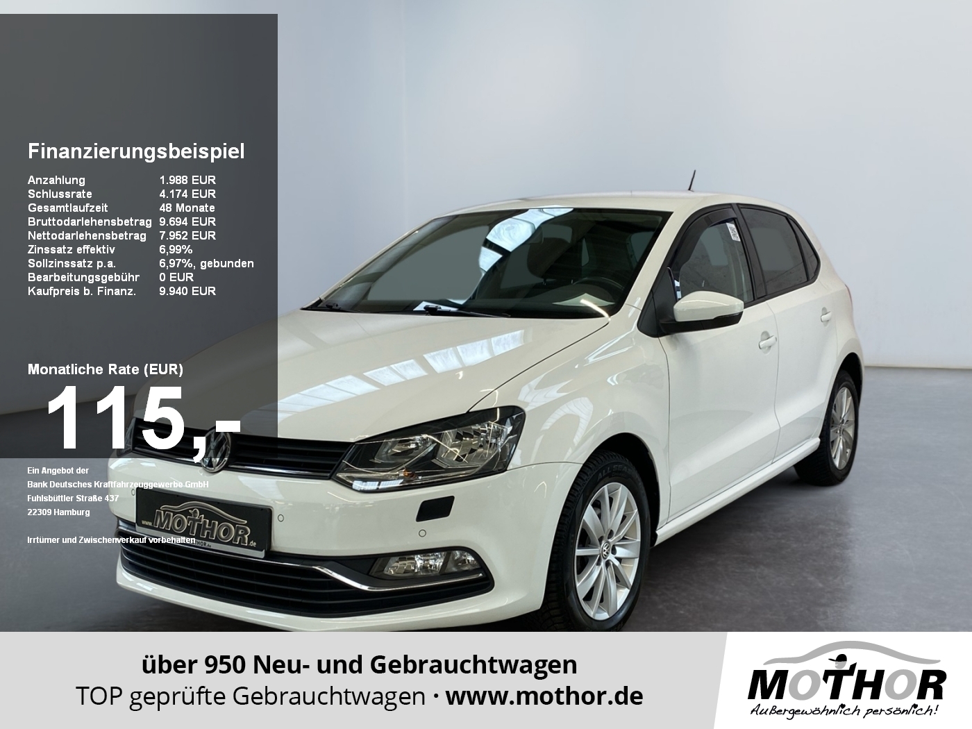 Volkswagen Polo 1.0 TSI V Comfortline W-Paket