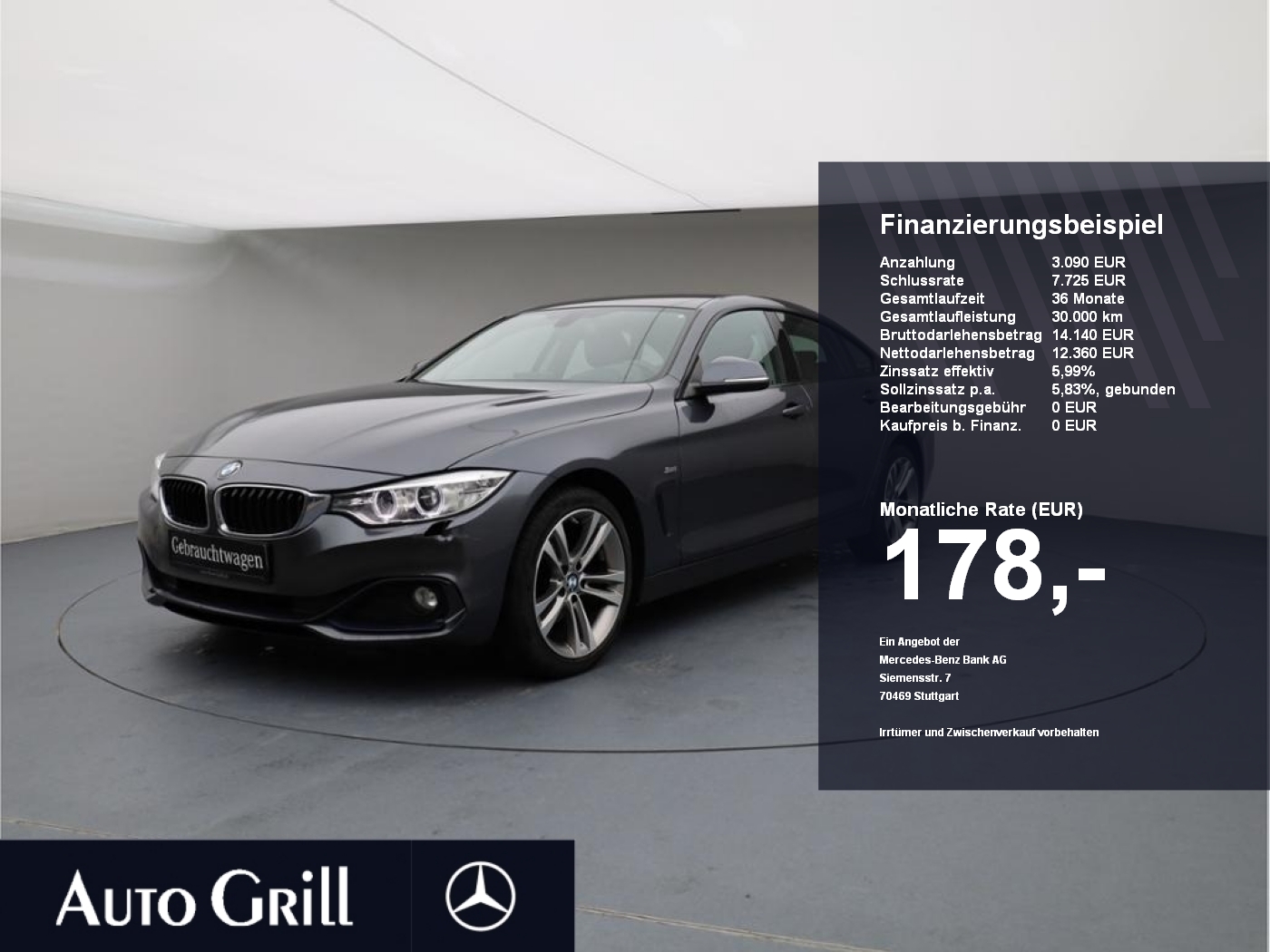BMW 420 d xDrive Sportline HiFi Innovatio