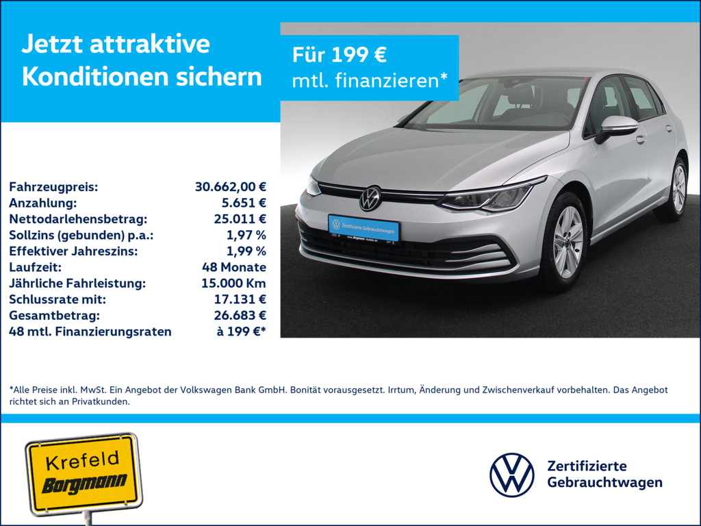 Golf VIII 2.0 TDI Life