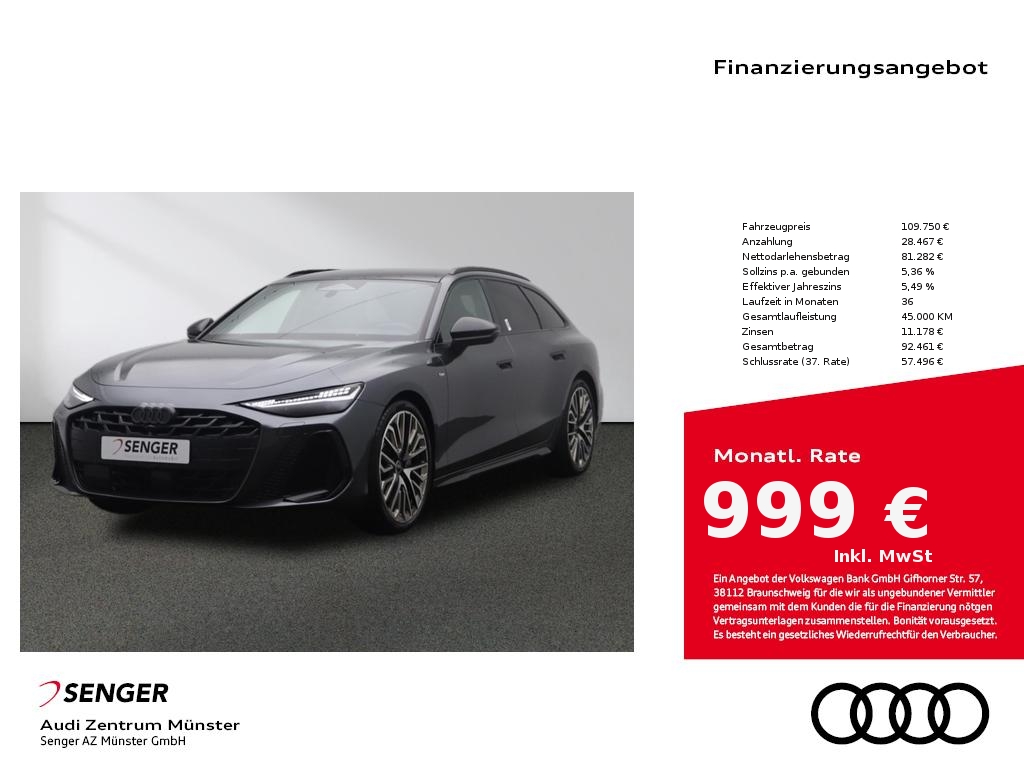 A6 Avant 3.0 TFSI quattro S line Massagesitz