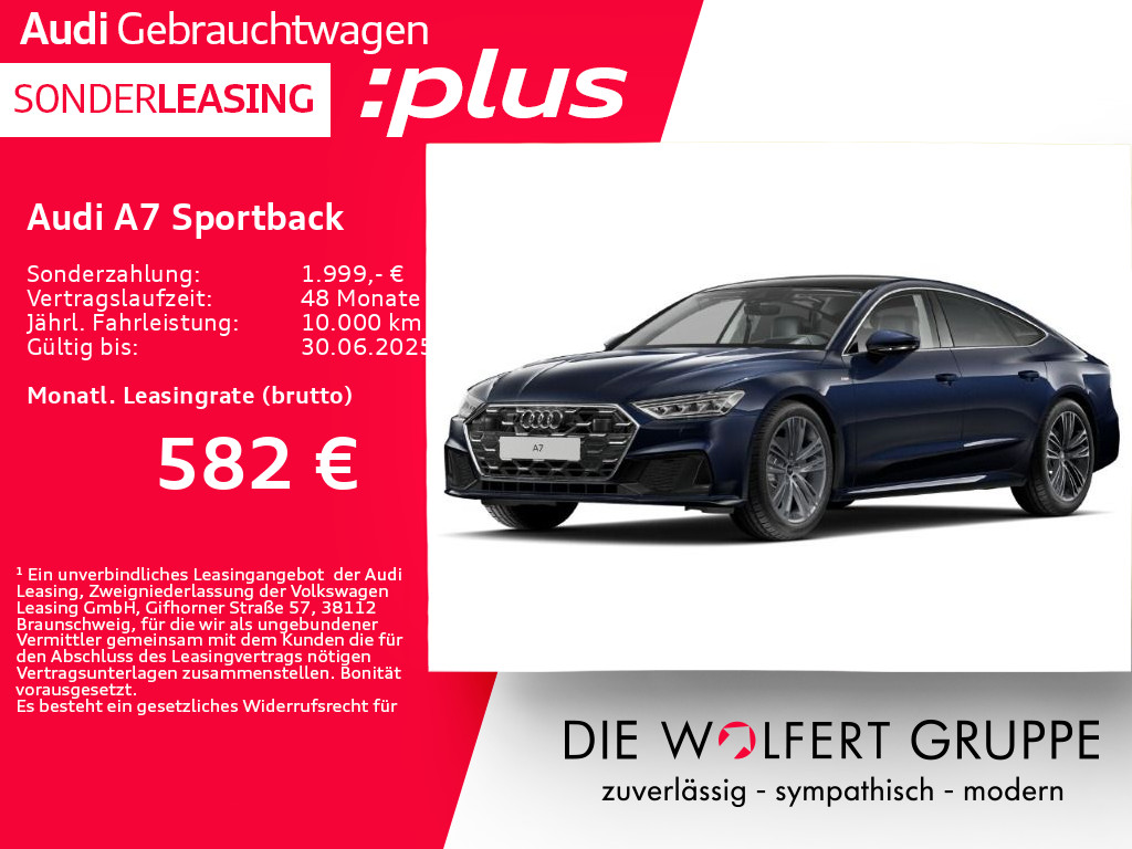 A7 Sportback S line 45 TFSI quattro PANO+HEADUP