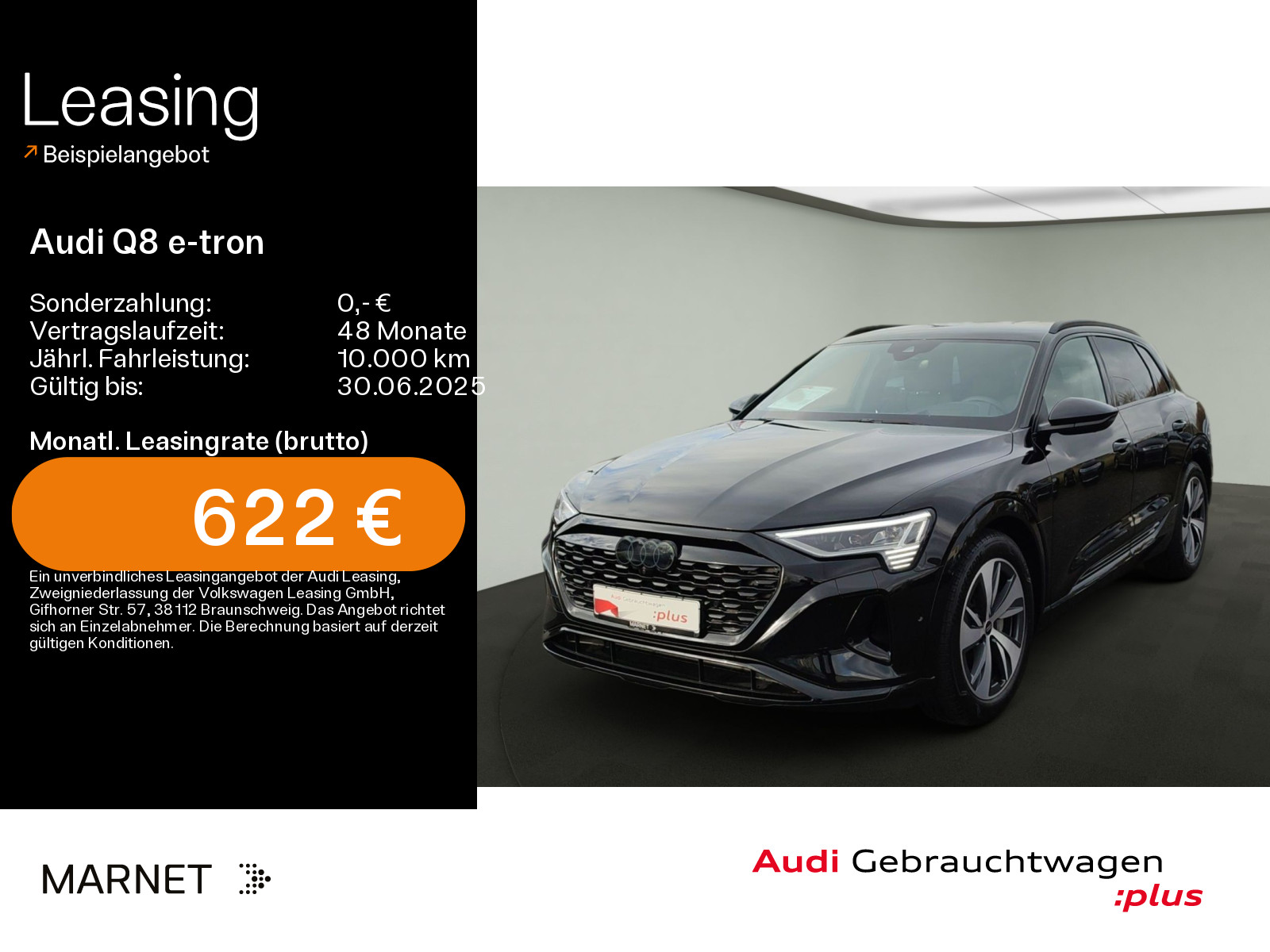 Q8 e-tron Advanced 55 quattro S line*Navi*Matrix*HUD*PDC*Virtual Cockpit*Kamera