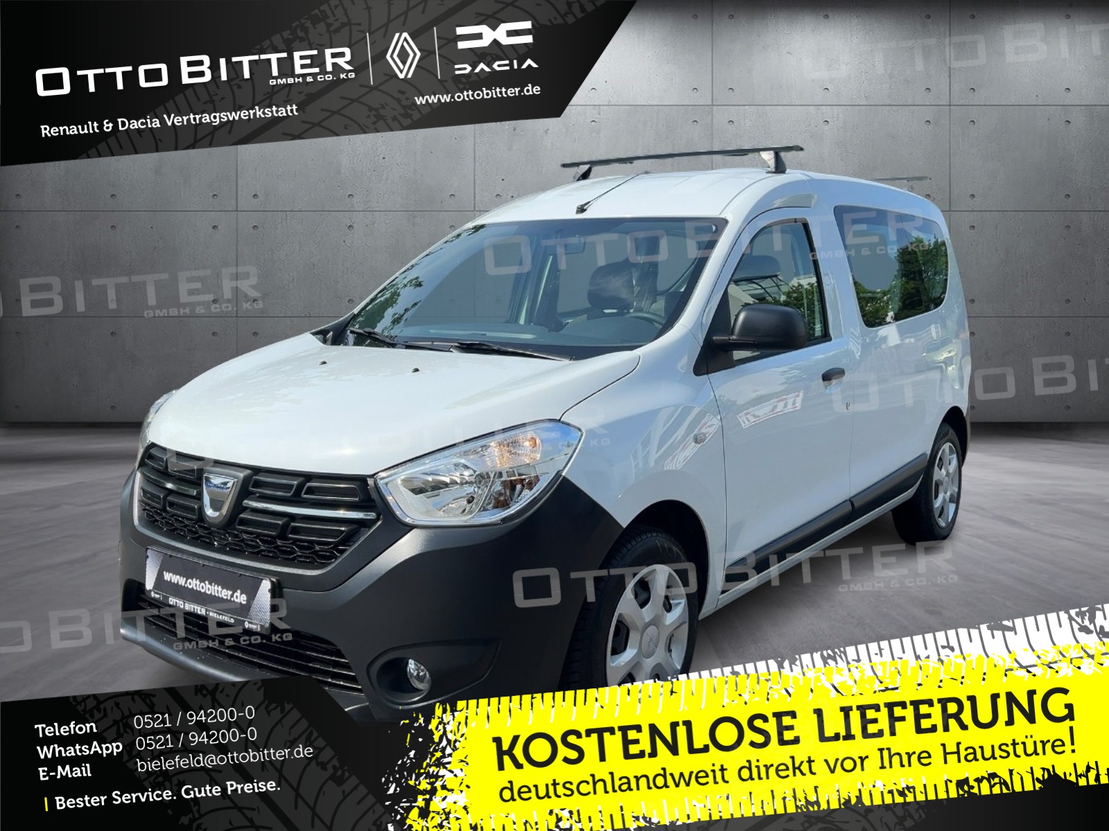 Dokker Essential SCe100 5-SITZE ANHÄNGERKUPPLUNG
