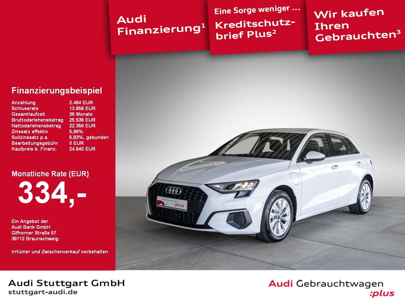 A3 Sportback 40 TFSI e LED Keyless virtC ACC-FOD