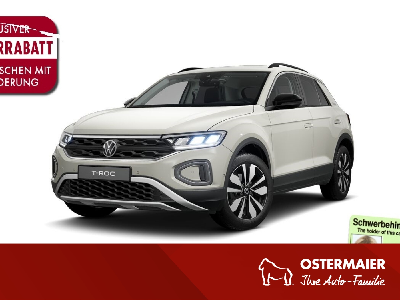 Volkswagen T-Roc 1.0 l TSI GOAL OPF Exklusiv für MmB