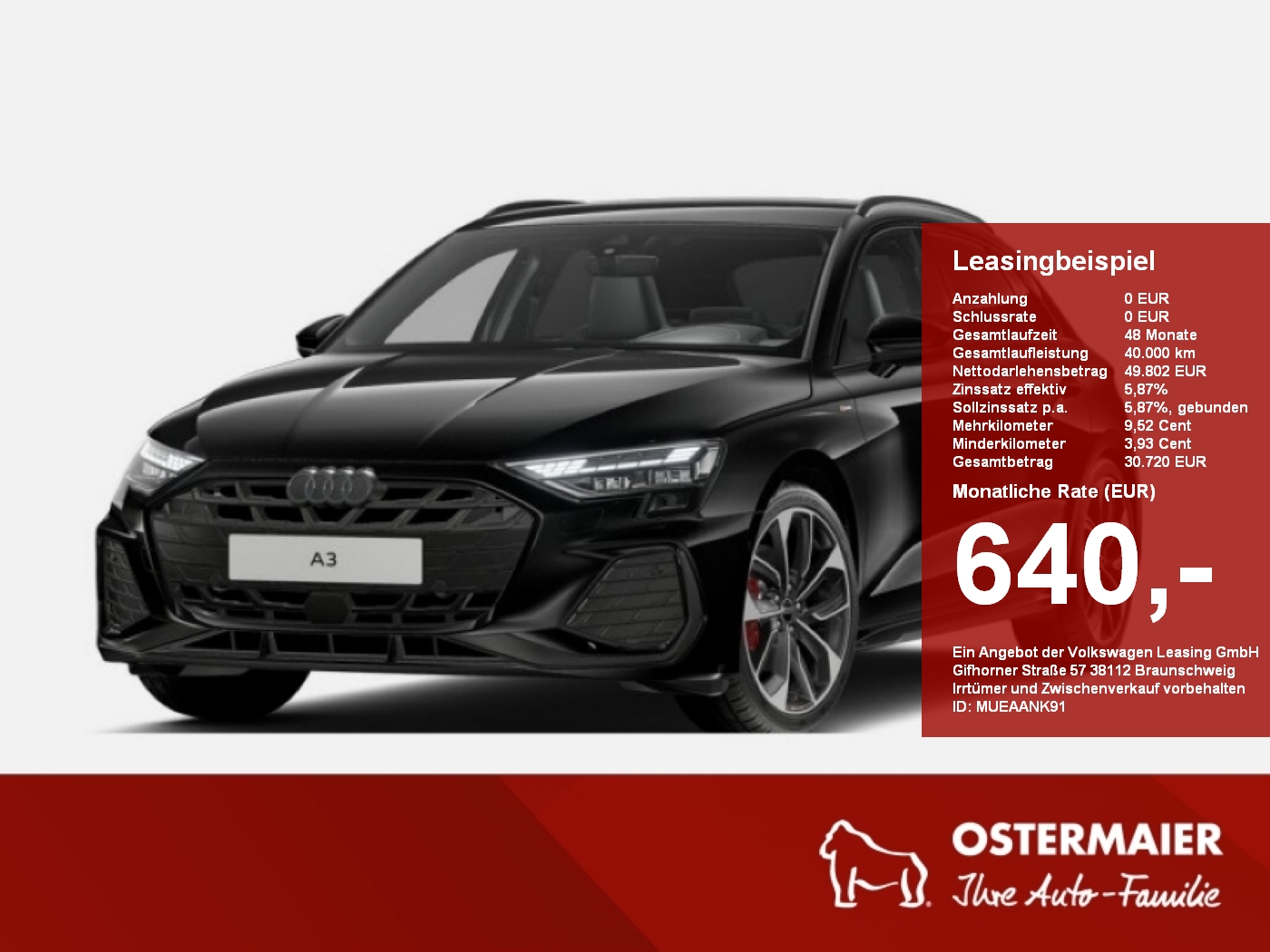 A3 Sportback S line 40TFSI quattro 204PS 5J-Garantie,AHK,PDC,KAMERA,LED,GRA,NAVI,19ALU,