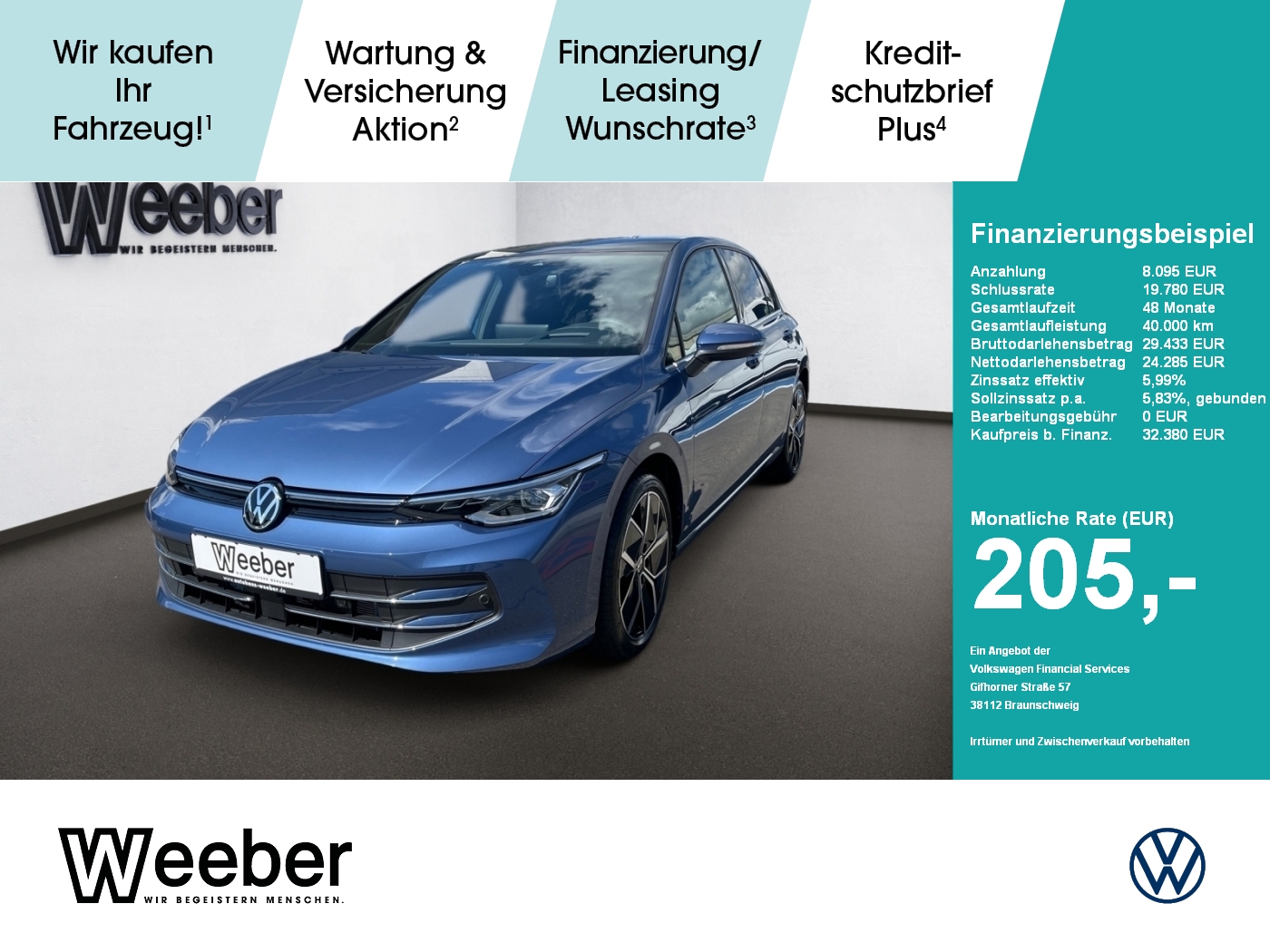 Golf 1.5l eTSI DSG Style 50 Jahre HeadUp LM AHK LED