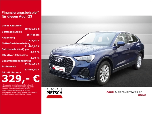 Q3 Sportback 35 TFSI AHK Navi Dig.Cockpit