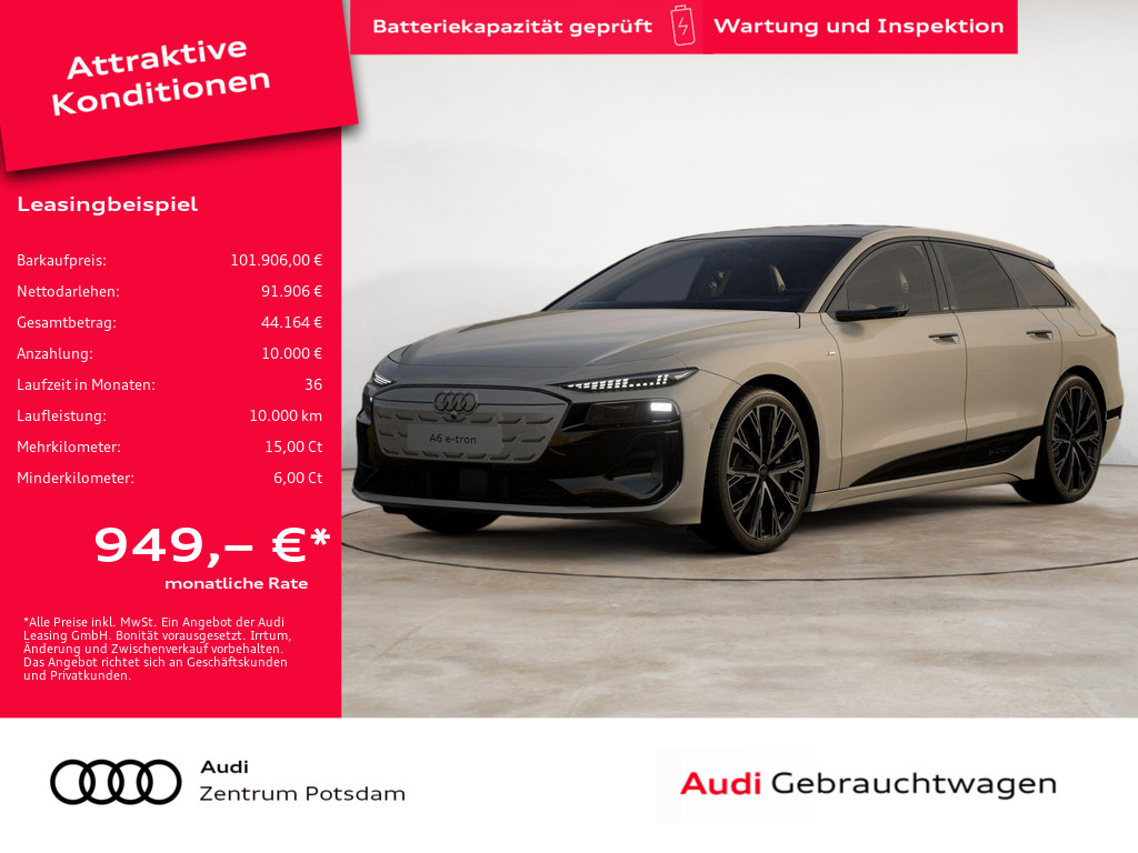 A6 Avant edition one beige e-tron quattro