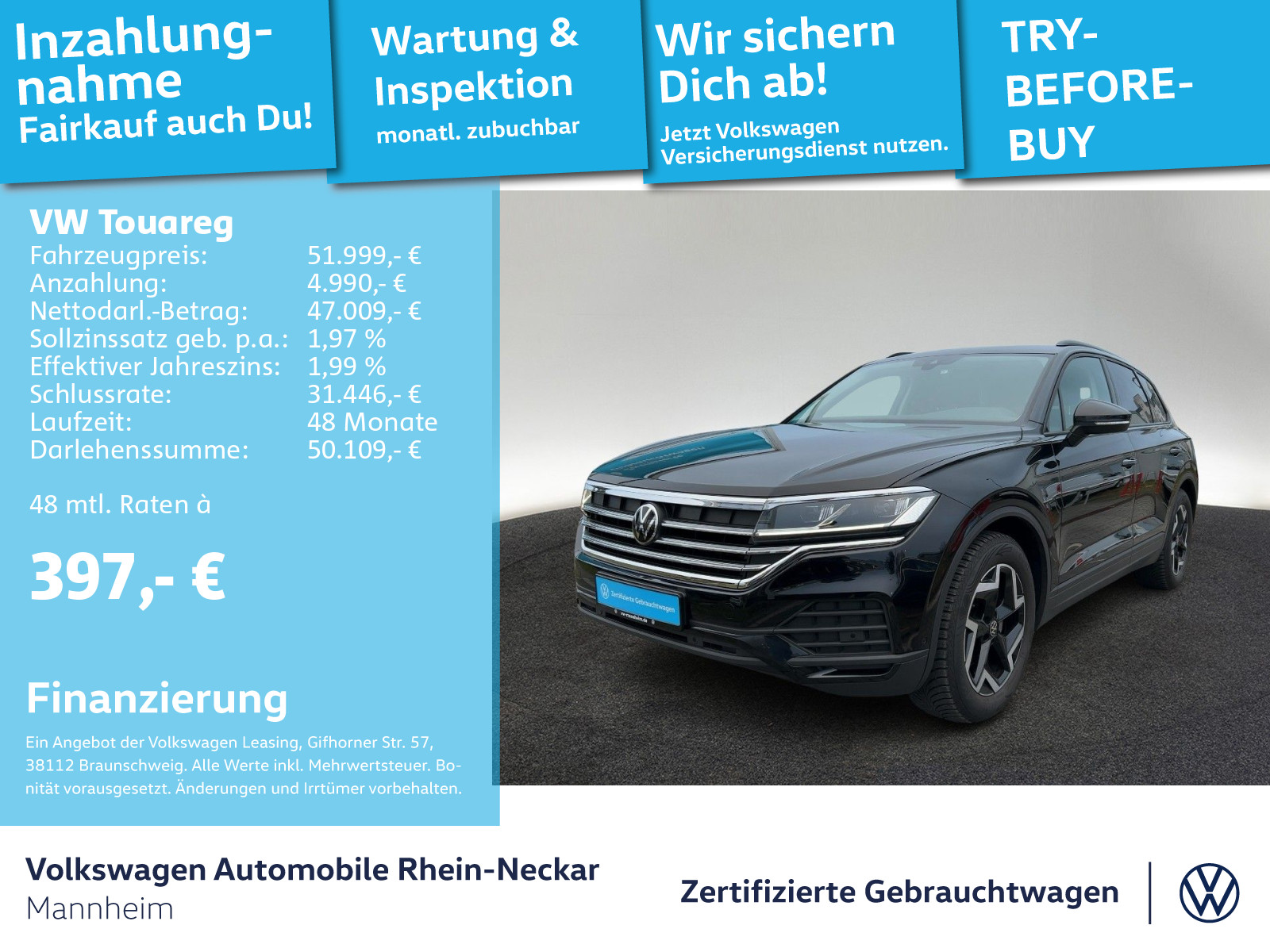 Touareg 3.0 TDI 4Motion Navi AHK Kamera uvm