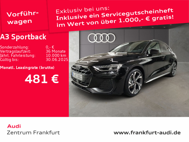 Audi A3 Sportback 35 TDI S line VC