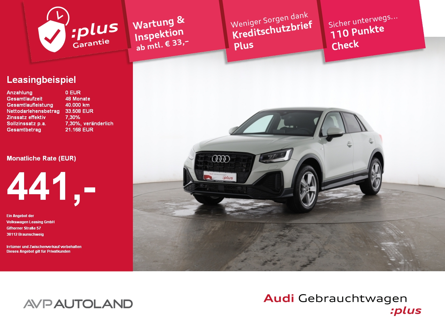 Q2 30 TDI S tronic S line | MMI NAVI PLUS | AHK
