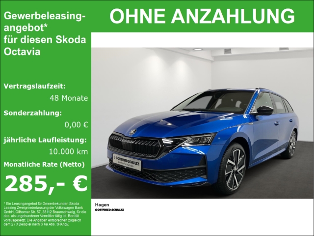 Octavia Combi Sportline 2.0 TDI DSG