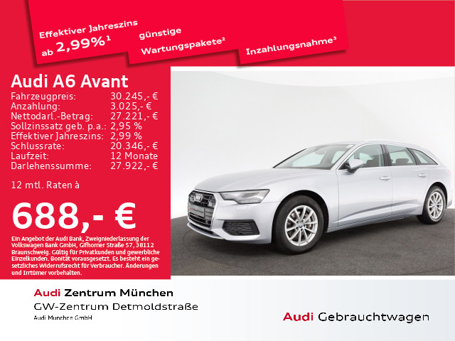 A6 Avant 35 TDI S tronic ACC/AHK/StdHzg/Kamera