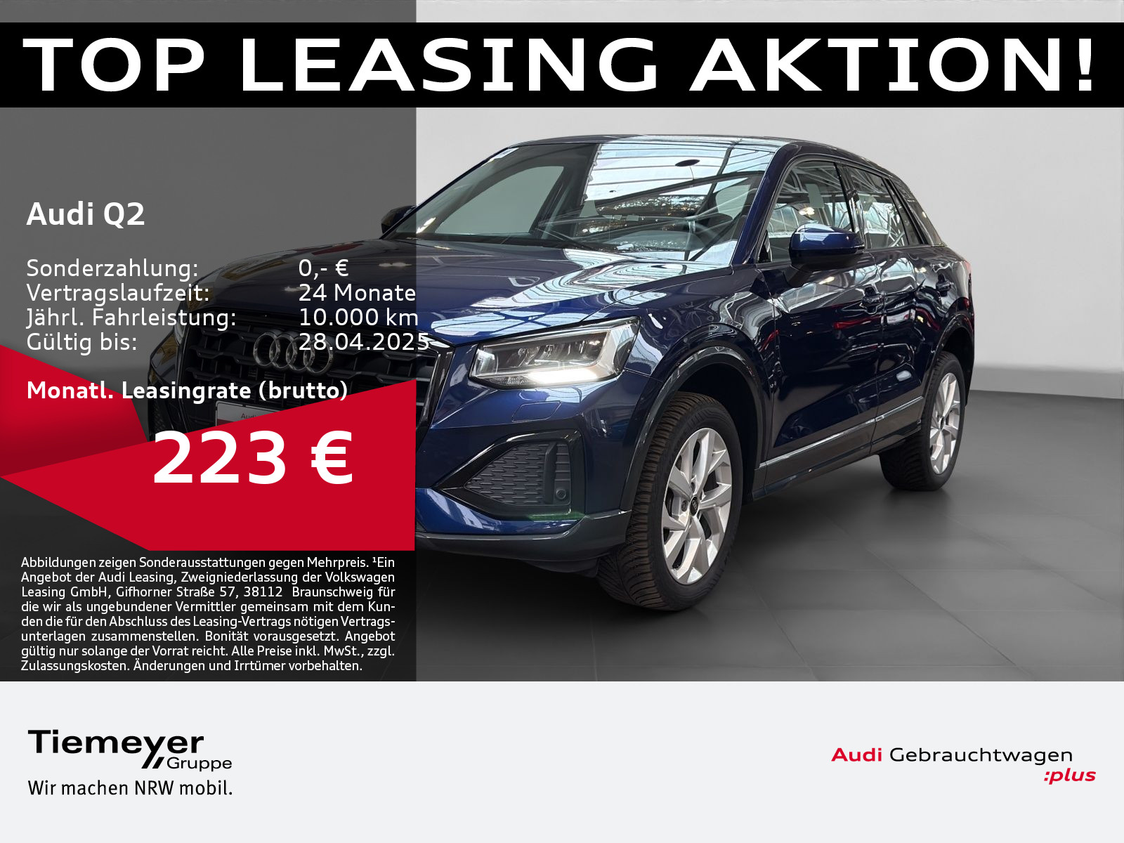 Q2 35 TDI Q ADVANCED LEDER KAMERA OPTIK-PKT eKLAPPE