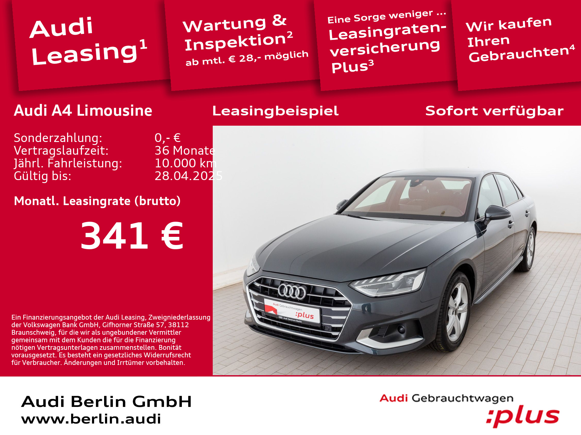 Audi A4 Limousine Advanced 35 TDI