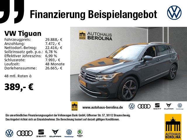 Tiguan 1.5 TSI Elegance DSG *R-CAM*ACC*