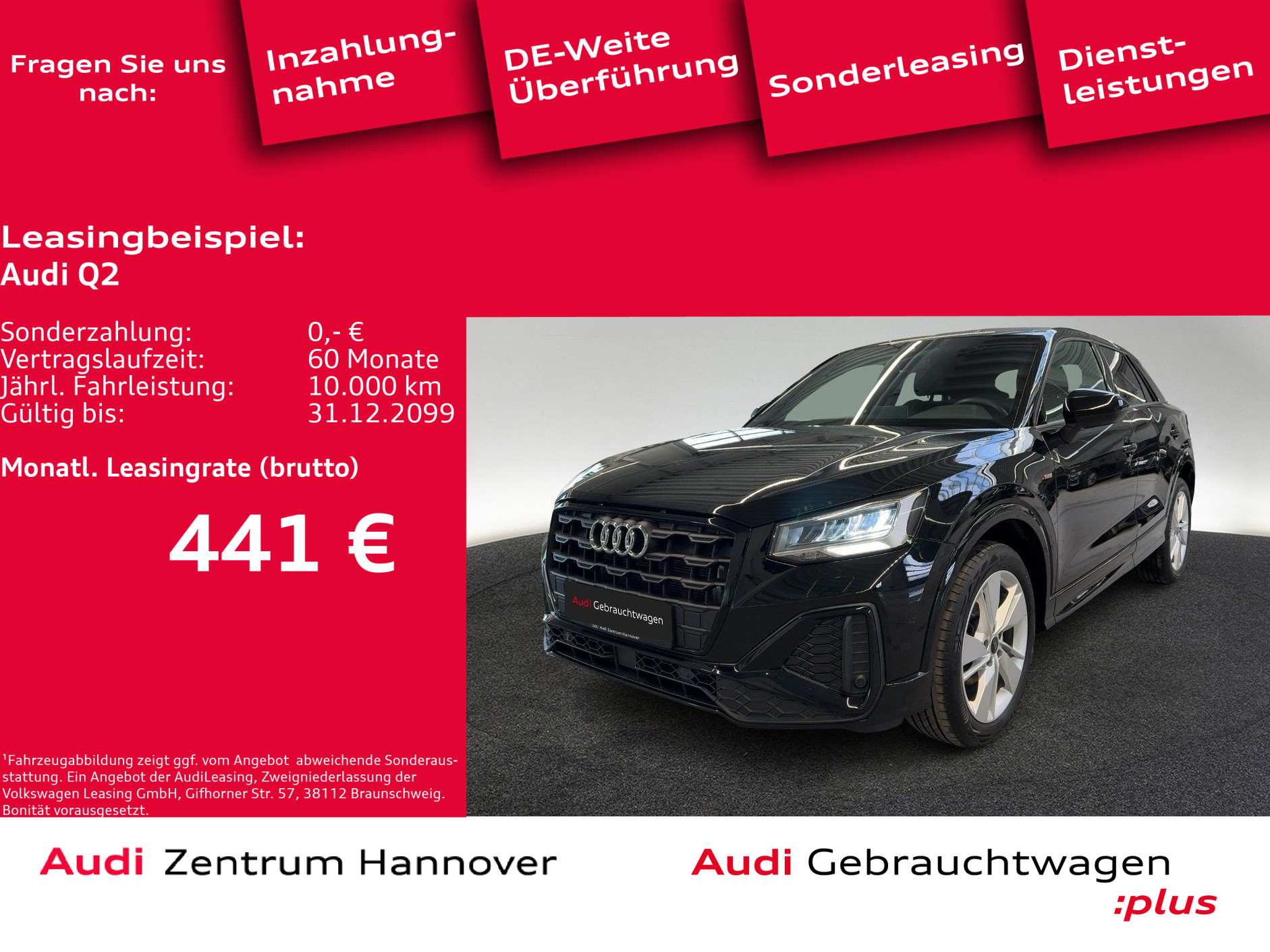 Q2 S line 35 TFSI virtual LED Navi Teilleder