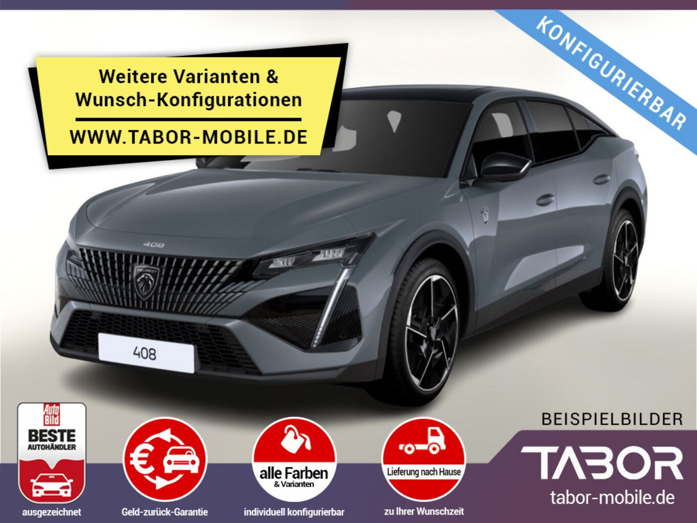 408 MHEV 145 GT Matrix Nav Kam PDC eHK 19Z DigC