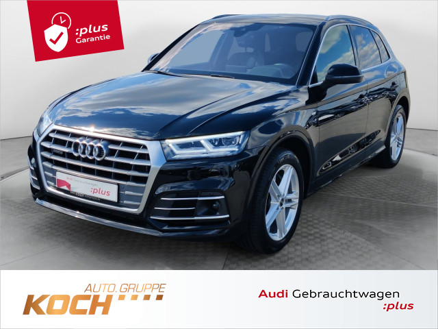 Q5 50 TFSI e q. S-Tronic S-Line, LED, AHK, B&O, ACC, Luft, RFK, Ambiente Plus