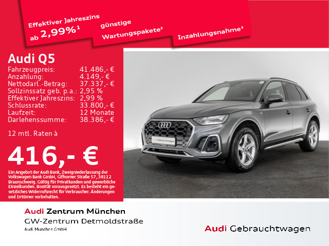 Audi Q5 40 TDI qu 2x S line