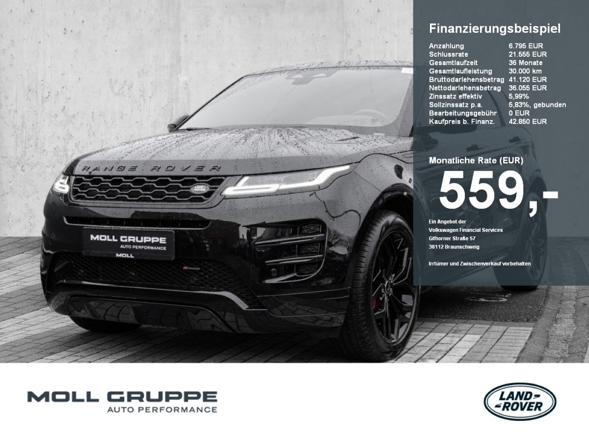Land Rover Range Rover Evoque 1.5 P300e Hybrid AWD R-Dynamic SE