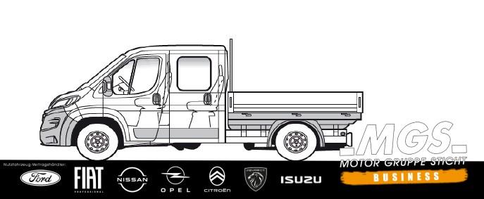 Ducato Maxi 35 L2 Pritsche DOKA #LED #NAVI #7SITZE