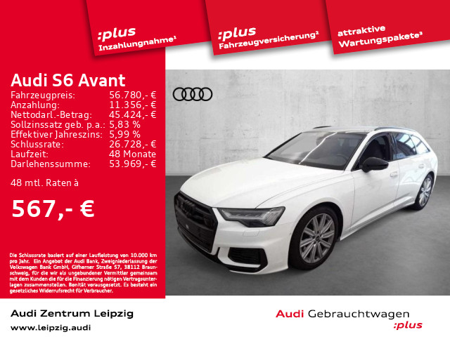 Audi S6 Avant TDI Tour Parken