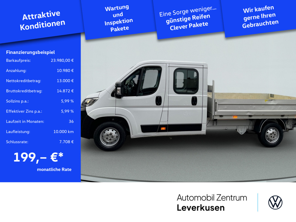 Movano C Pritsche DoKa L1H1 3,5t KLIMA