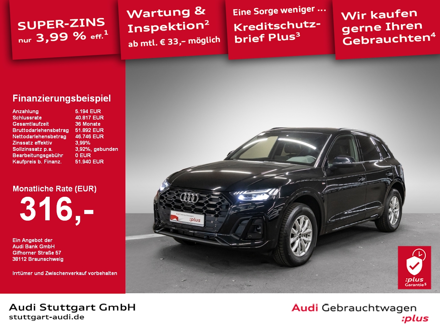 Audi Q5 S line 45 TFSI quattro