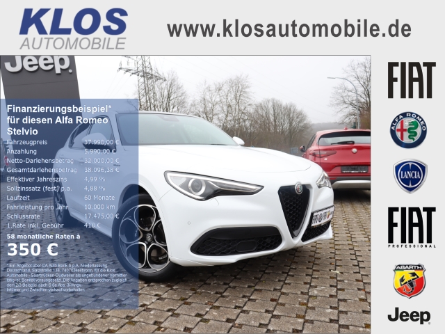 Stelvio VELOCE Q4 2.2 JTDM NAVI PANO KAMERA ASSISTENZP.