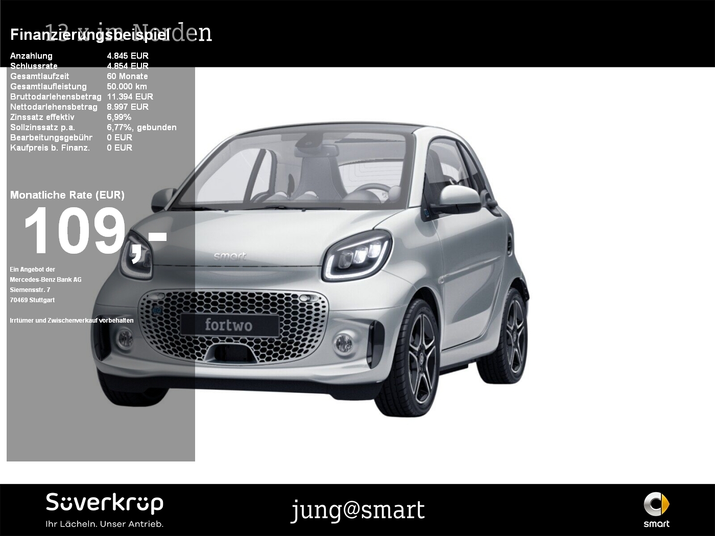 smart EQ fortwo pulse EXCLUSIVE 22KW