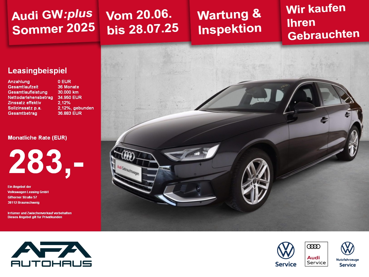 A4 Avant 35 TFSI Adva. S tronic Leder*NAV*RFK*ACC