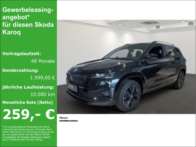 Karoq SPORTLINE 2 0 TSI 190 PS DSG 4X4