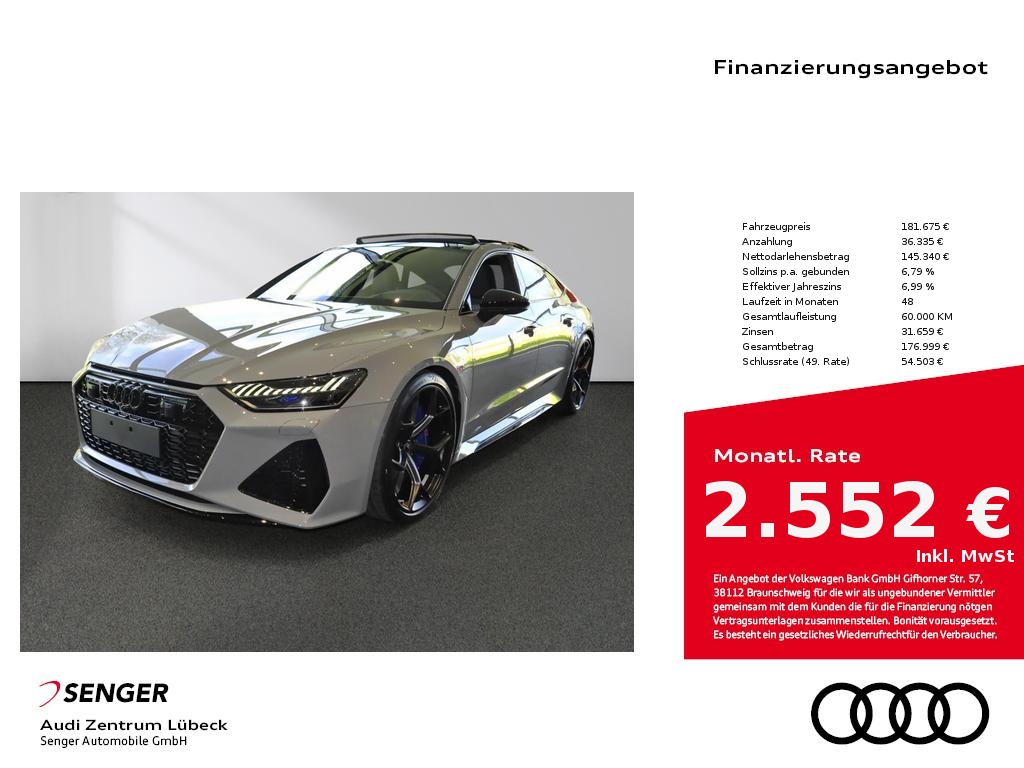 Audi RS7 Sportback performance Optik-Paket