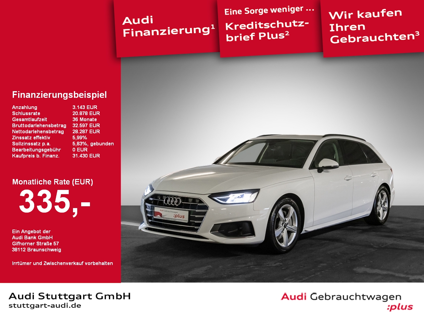 Audi A4 Avant 40 TDI advanced