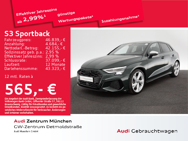 Audi S3 Sportback TFSI