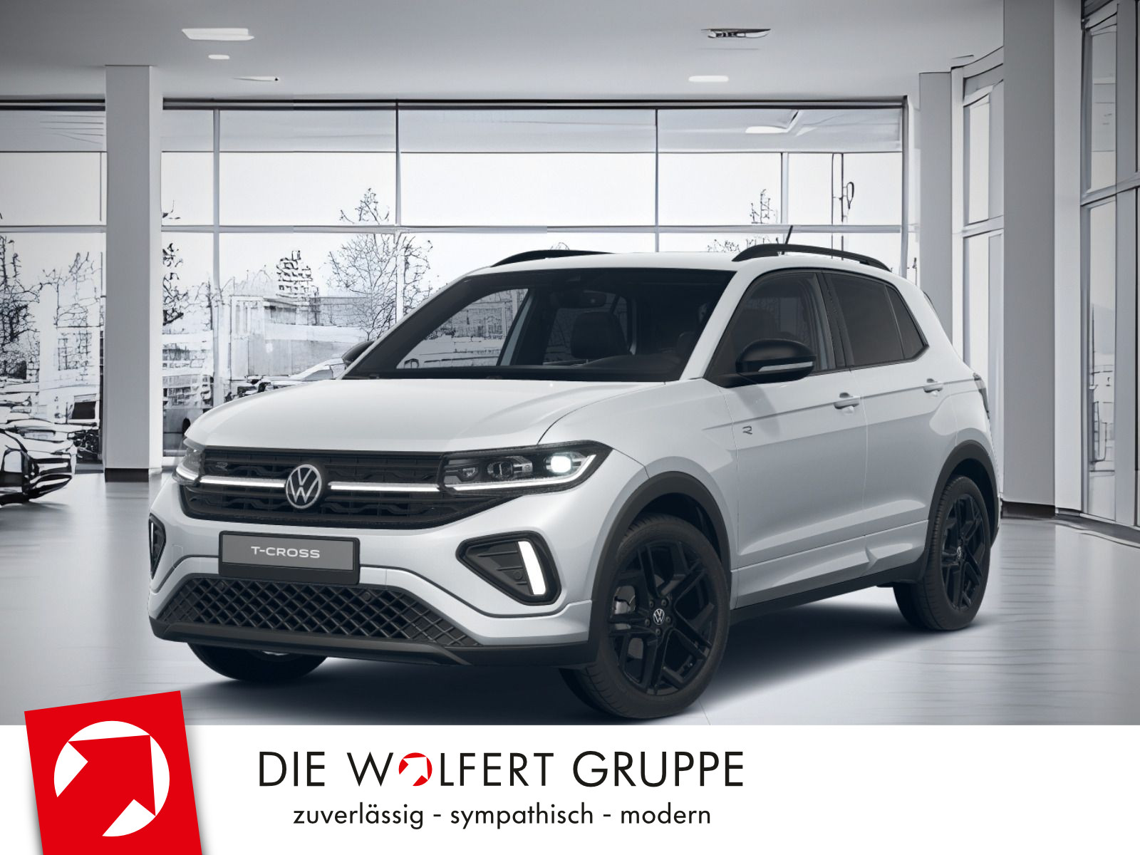 T-Cross R-Line 1.5 TSI ACT OPF (150 PS) DSG*AHK*RFK*BLACKSTYLE*NAVI*