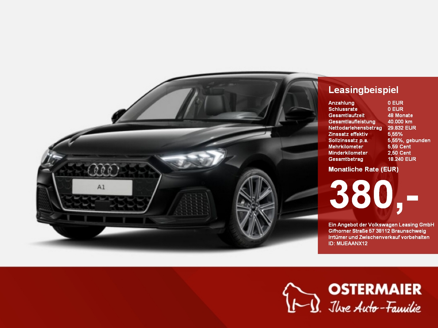 A1 Sportback advanced 30TFSI S tronic 116PS 5J-GARANTIE,PDC,GRA,KAMERA,LED,SHZ,17ALU,KEYLESS