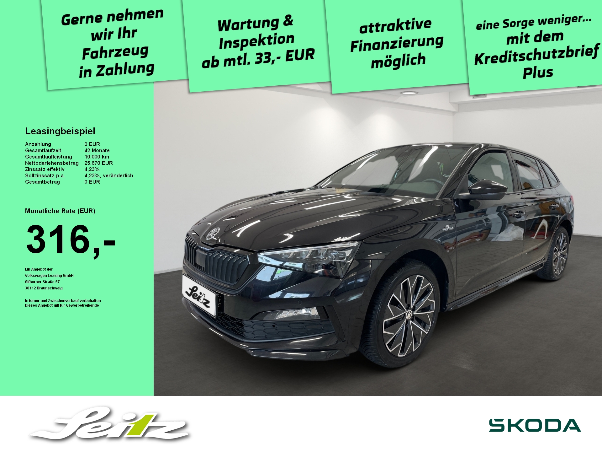 Skoda Scala 1.5 TSI Monte Carlo