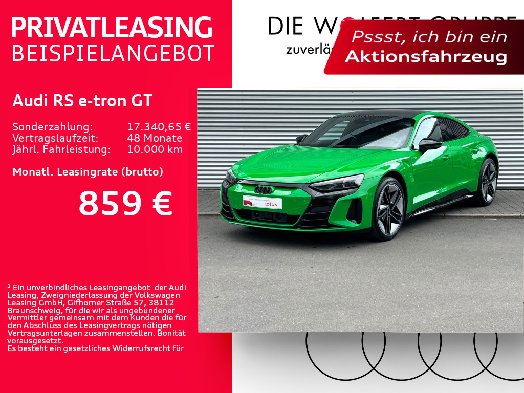 Audi RS e-tron GT ALLRADLENKUNG VIPERNGRÜN