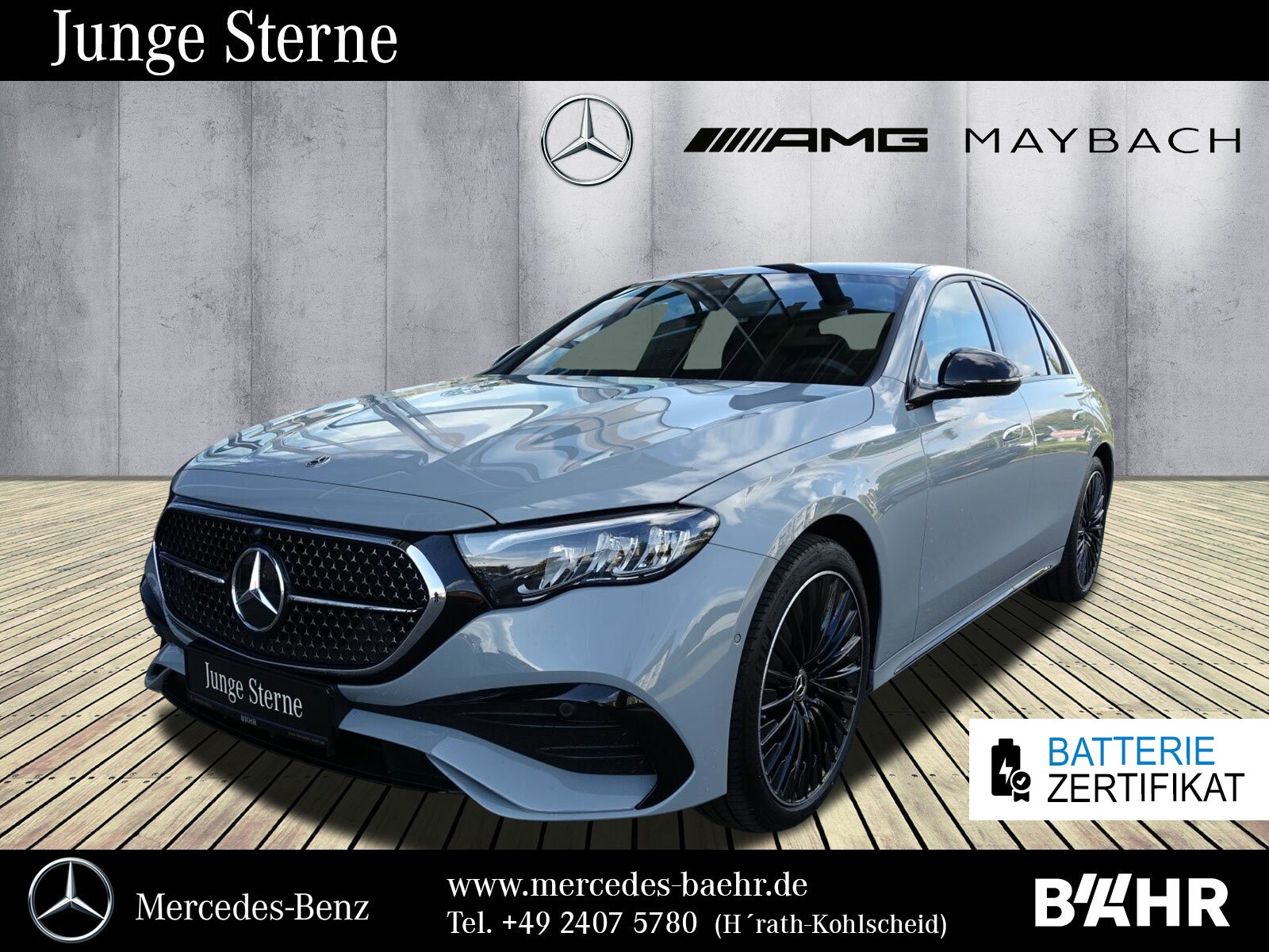 Mercedes-Benz E 300 e AMG Night Burmester4D