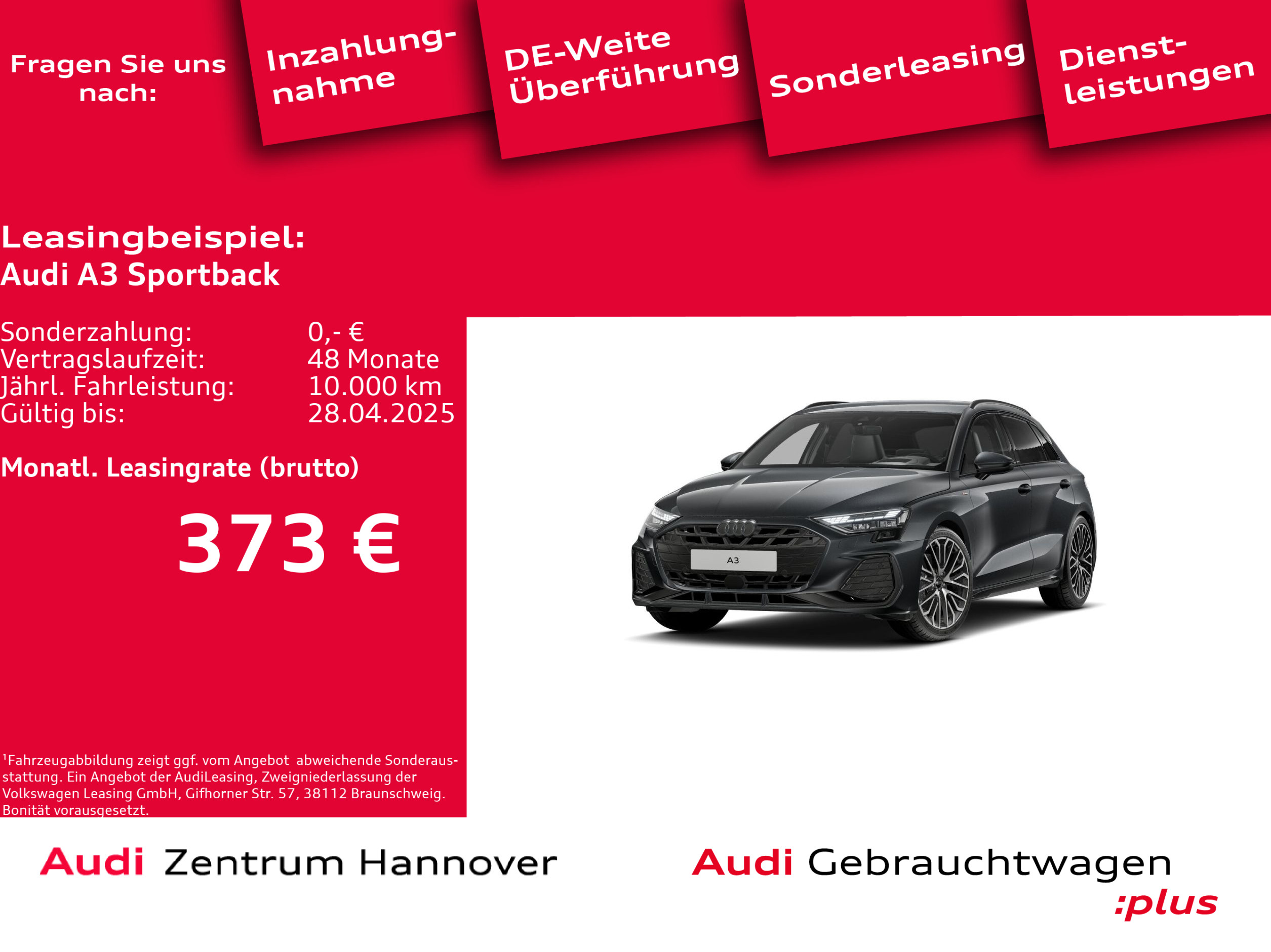 A3 Sportback Sline 35 TFSI HuD Kamera SONOS AHK