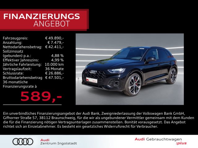 SQ5 SUV SQ5 TDI 21" LUFT KAM Optikpaket-Schwarz