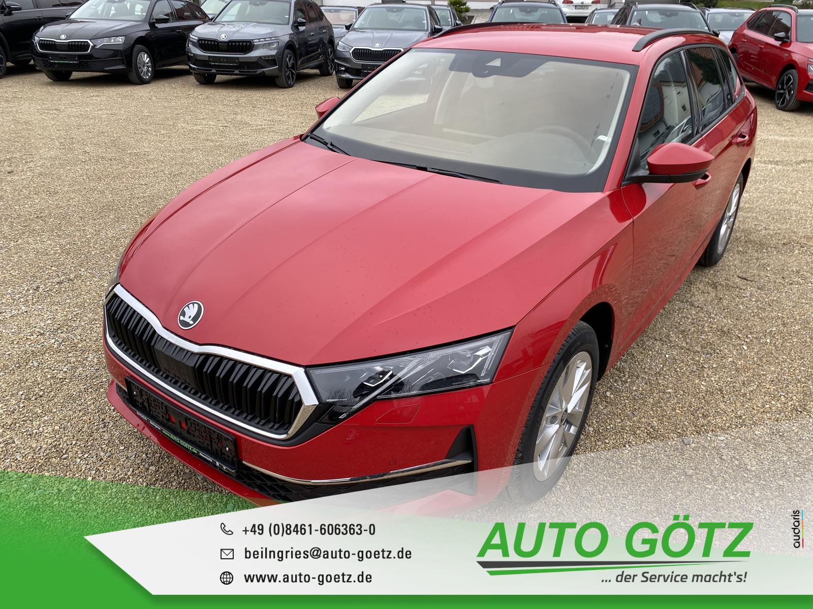 Skoda Octavia Combi Selection Vorb VZE Digi elektr Heckkl vo hi LichtAssist SpurAssist Connect Sunset 4xEFH Ladeboden beheiz Frontscheibe Armlehne Met