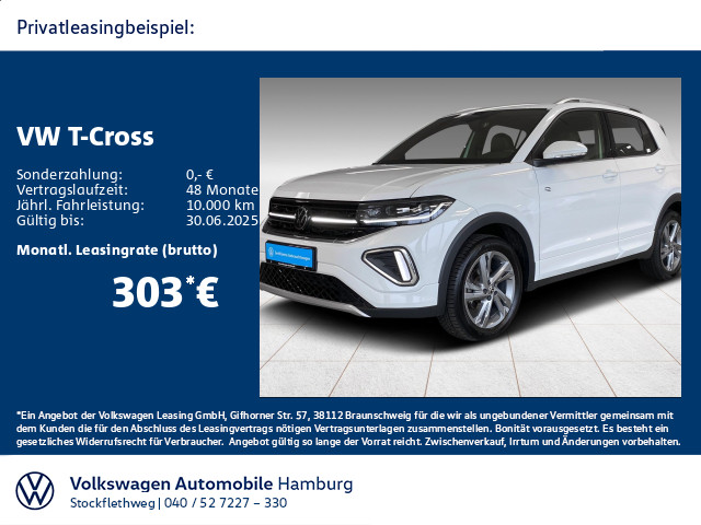 Volkswagen T-Cross 1.5 TSI R-Line IQ Light IQ Drive