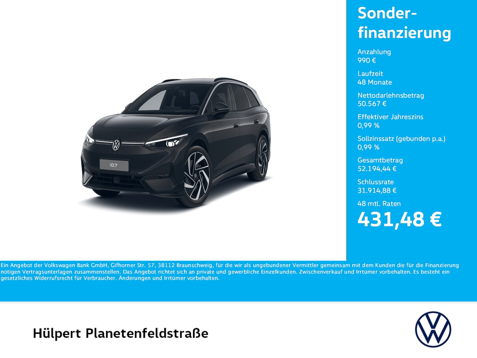 ID.7 Tourer PRO AHK 360°CAM ACC LM20 E-KLAPPE