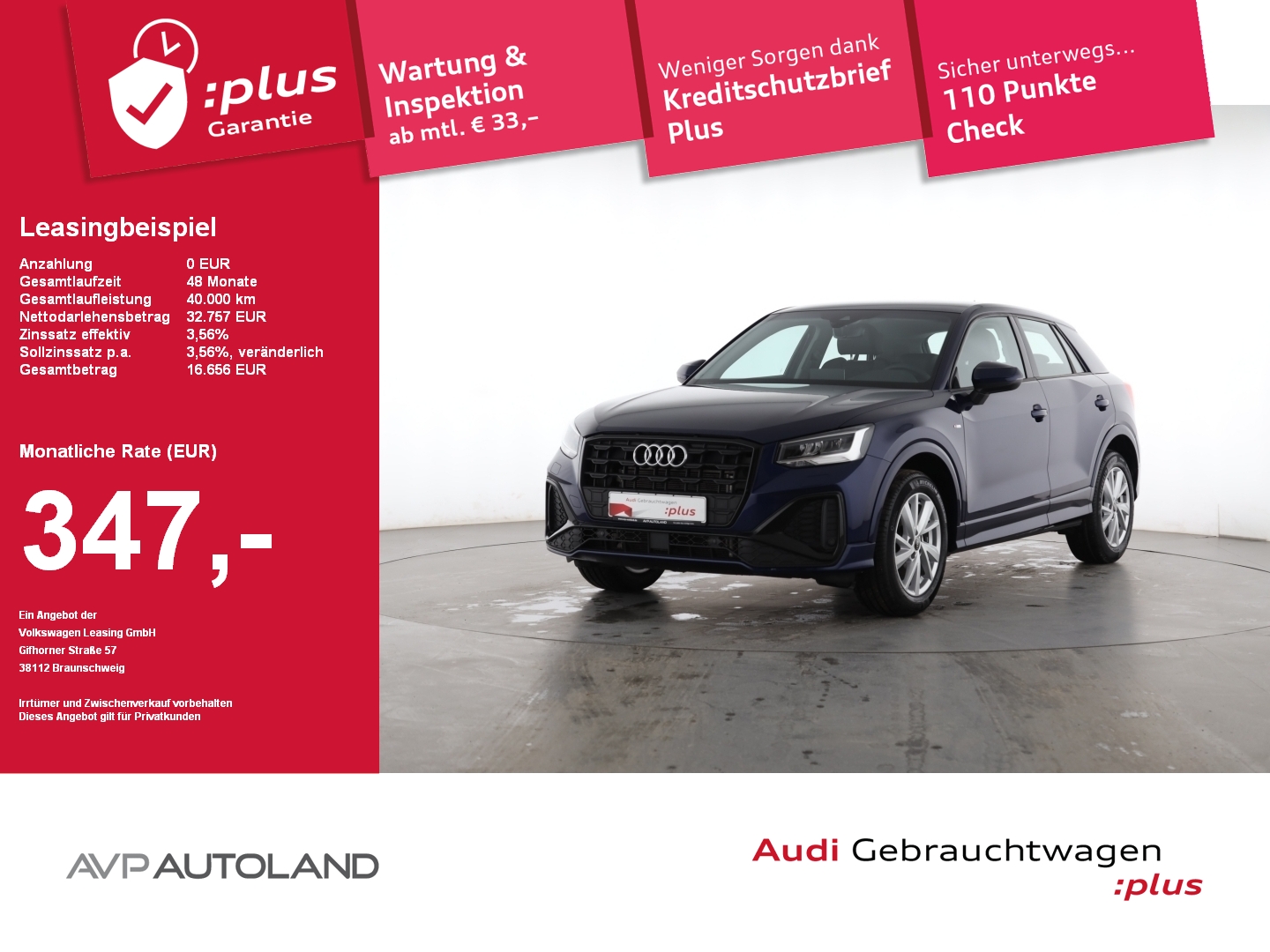 Q2 35 TFSI S tronic S line | MMI NAVI PLUS |